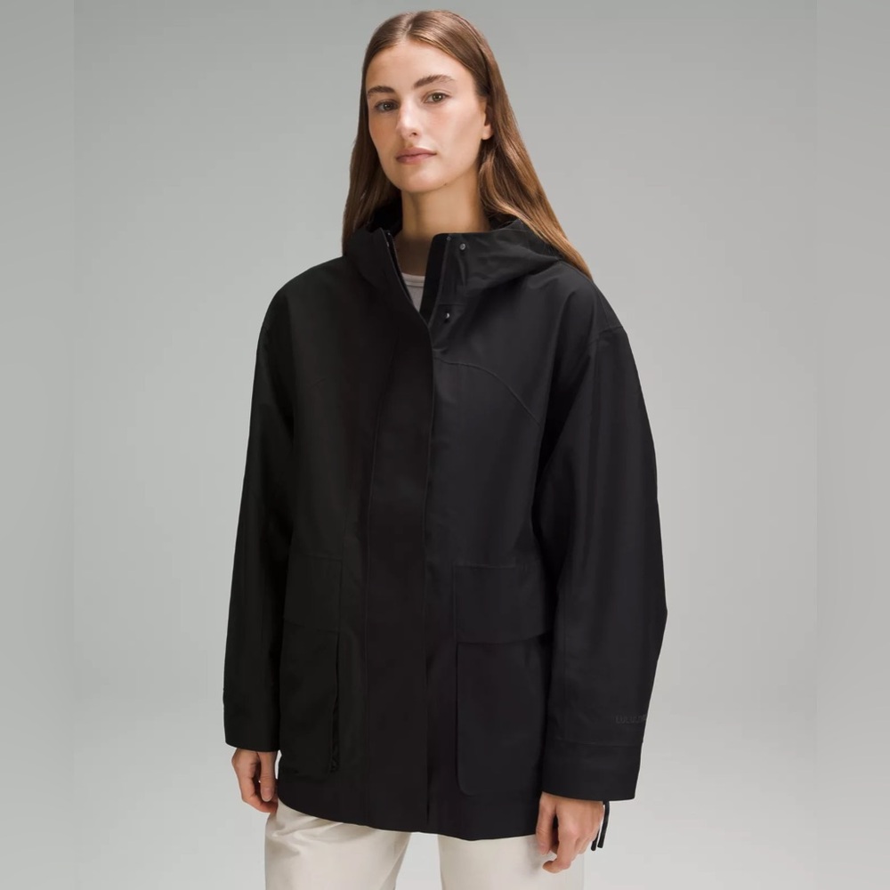 Lululemon Oversized Hooded Rain Jacket